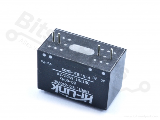 Power supply module AC-DC HLK-2M05 Uin:220V Uout:5V 2W